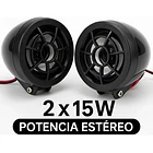 Alarma para moto con parlantes conexion usb sd fm 3