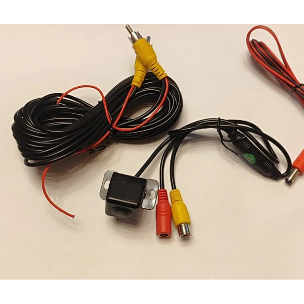 Camara de retroceso para autos camiones coneccion 12 vts 7