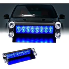 baliza parabrisa led azul  3
