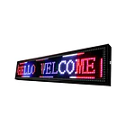 Letrero led publicitario luminoso wifi 1 metro x 20 cm tricolor 810 1
