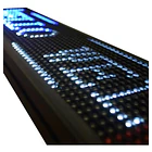 Letrero led publicitario luminoso wifi 1 metro x 20 cm tricolor 810 2