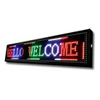 Letrero led publicitario luminoso wifi 1 metro x 20 cm tricolor 810 3