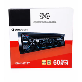 Radio Auto X-Bass Longstar 60Wx4 