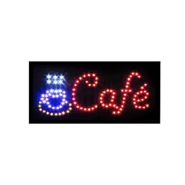 letrero led publicitario cafe 3
