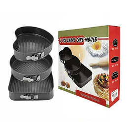 SET DE 3 MOLDE PARA REPOSTERIA 