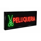 LETRERO LED PELUQUERIA  1