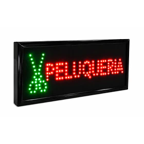 LETRERO LED PELUQUERIA 