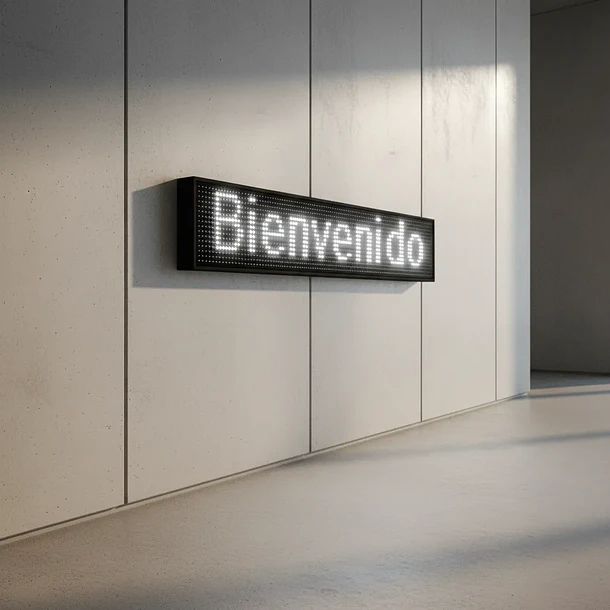 LETRERO LED GIGANTE DE 3 METROS X 56 X 10 CM  2