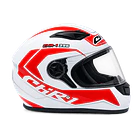 CASCO INTEGRAL PARA MOTO CHIRS BLANCO 1