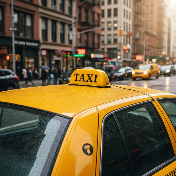 Letrero taxi plastico 830 3