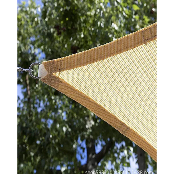 Toldo vela triangular 4x4x4 metros  2