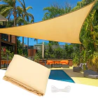 Toldo vela triangular 4x4x4 metros  1