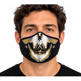 MASCARA CUBRE BOCA BANDANA MEDIDA AJUSTABLE 