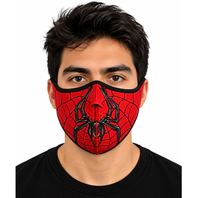 MASCARA ARAÑA CUBRE BOCA BANDANA
