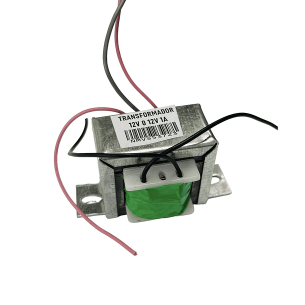 Transformador 12v 1A Tap Central 1 Amperio 