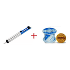 kit de de Soldadura Tech 100gr + Pomada + Extractor Manual 1