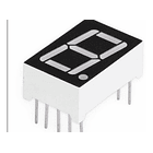 Display Ánodo O Cátodo Común 7 Segmentos Rojo 2