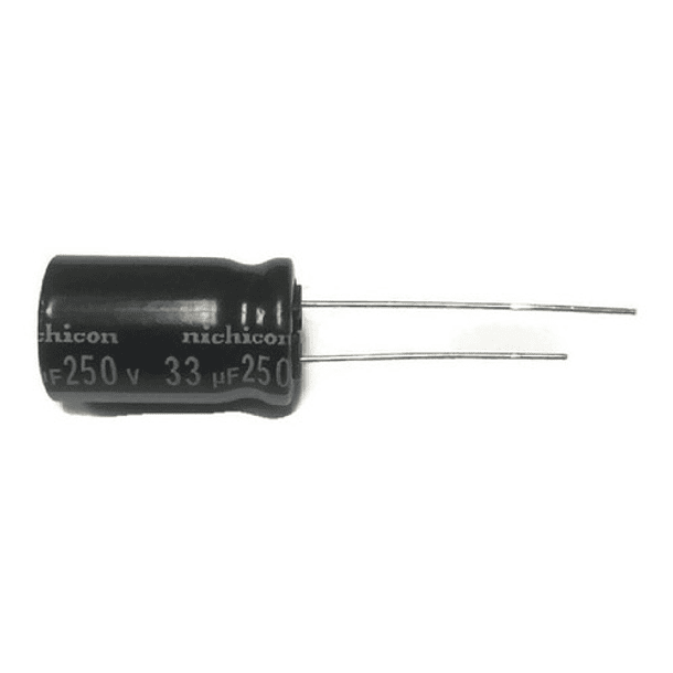 Condensador Electrolítico 33 Uf X 250v  
