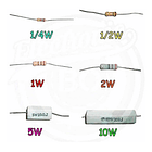 Resistencia De 100 Ohm 2 Watts 4