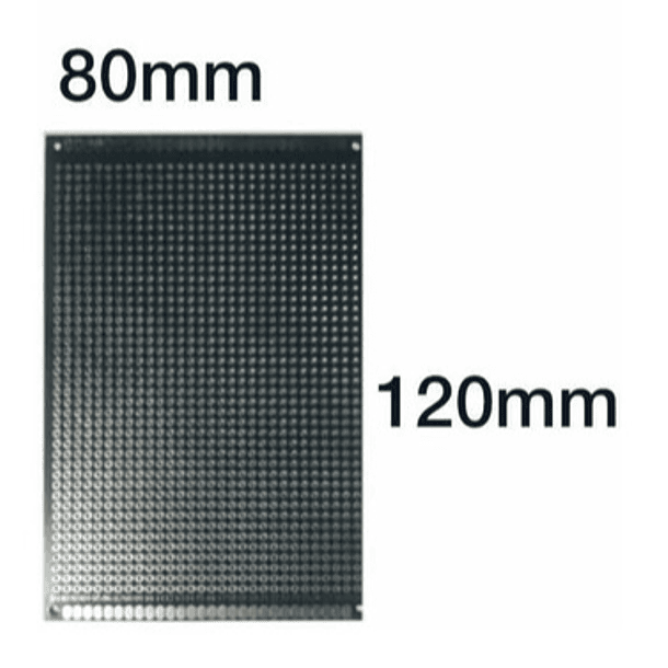 Baquela doble cara Universal 80mmx120mm 