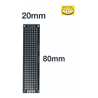 Baquela Universal Doble Cara Fibra De Vidrio 20mmx80mm 2