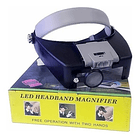 Gafas Lupa Diadema Visera Con 2 Luz Led Laterales 3