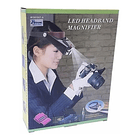 Gafas Lupa Diadema Visera Con 2 Luz Led Laterales 4