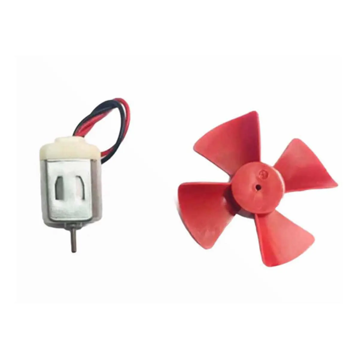 Motor Con Hélice O Aspa Motor Dc Motor 3-6v Electrónico
