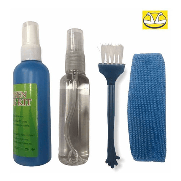Super Kit De Limpieza Para Pantallas 4 En 1 