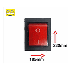 Switch Interruptor Grande On Off Con Piloto 2 Posiciones 4p 1