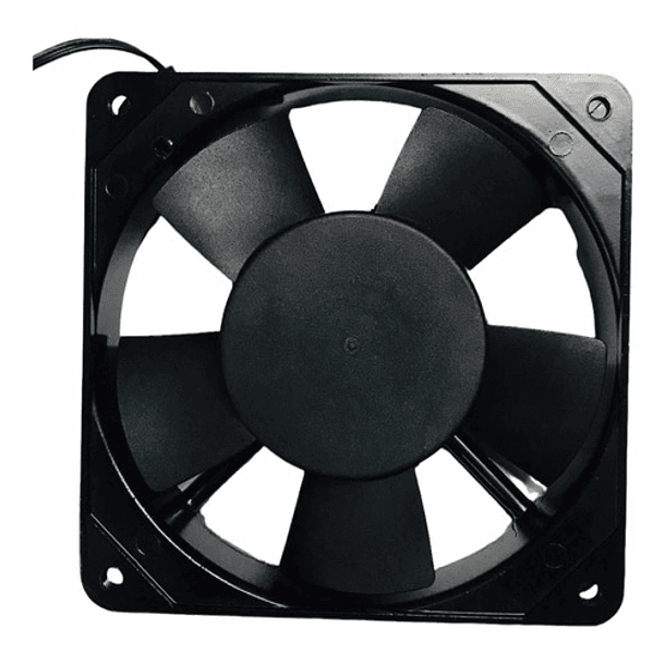 Ventilador Ac110v 110ac 12cm X 12cm X 3.8cm Metalico 3