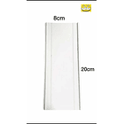 Disipador De Calor En Aluminio 8cmx20cm Transistor 1