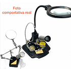 Tercera Mano Profesional Con Lámpara Flexible Más Accesorios 2