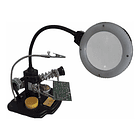 Tercera Mano Profesional Con Lámpara Flexible Más Accesorios 3