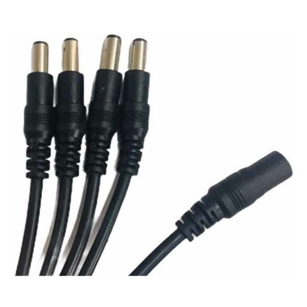Cable Ramal Dc Splitter 1x4 Plug Dc Cctv Camaras