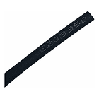 Metro Funda Termoencogible 1mm negro 1