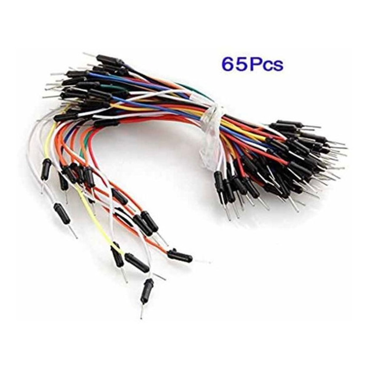 Set Kit 65 Cables Jumpers Para Protoboard Diferentes Tamaños