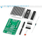 Matrix De Led 8x8 Modulo Max7219 Cátodo Común Para Soldar  1