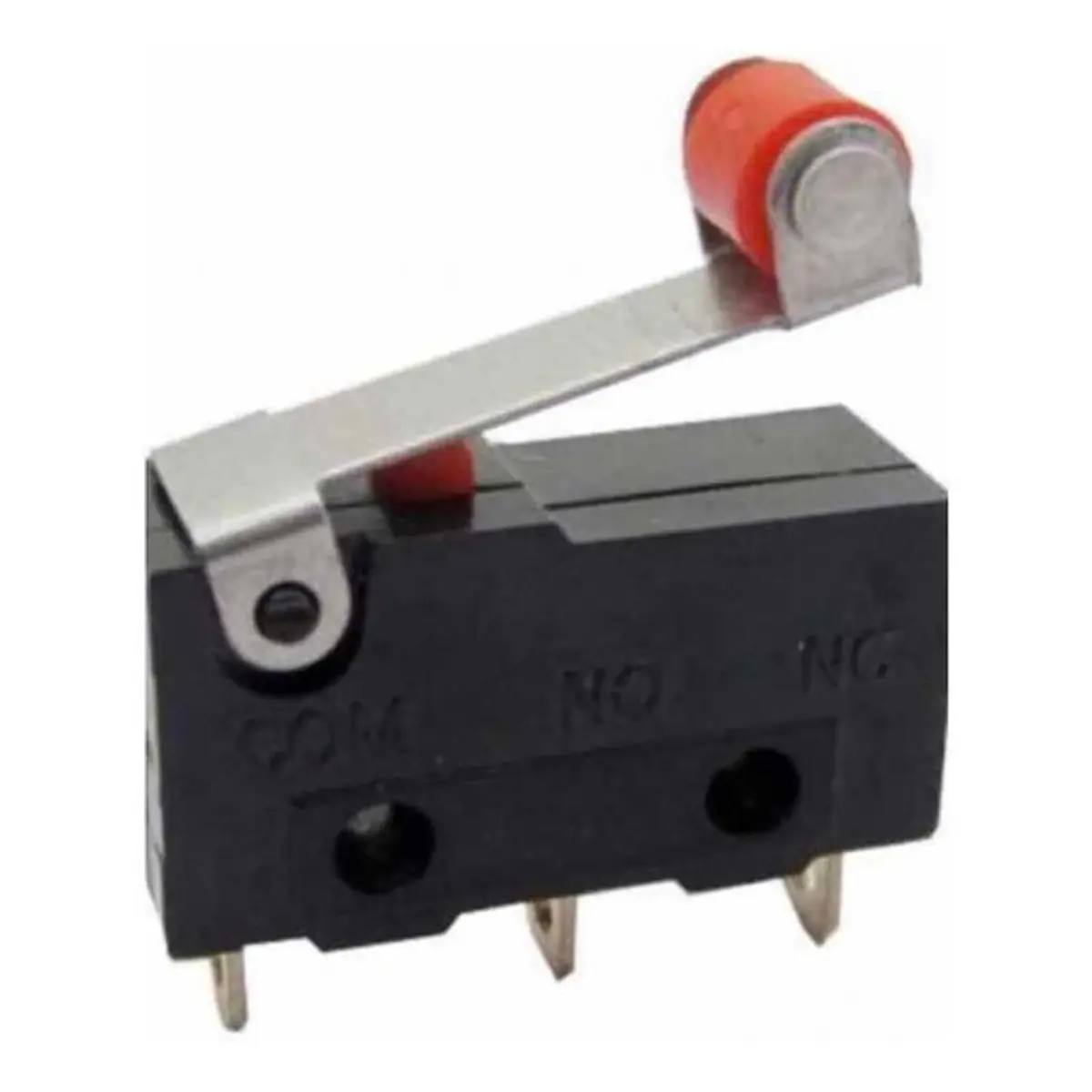 10 Micro Interruttori Di Fine Corsa Con Leva E Ruota, 3 Pin, 5A 250V, Per CNC E Stampanti 3D