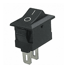 Mini Interruptor Switch Negro Rojo On Off Hasta 250v 3