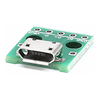 Adaptador Micro Usb A Dip 5pin Conector Jack V8 Celular Pcb 1