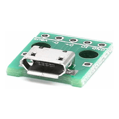 Adaptador Micro Usb A Dip 5pin Conector Jack V8 Celular Pcb
