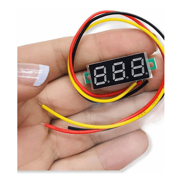 Mini Voltímetro Digital Dc 