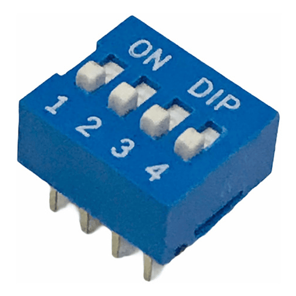 Dipswitch De 4 Posiciones 
