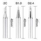 Set O Kit De 5 Puntas Para Cautín Intercambiables 900M 3