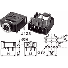 Conector Jack De Audio 3.5mm Pcb 5 Pines 2