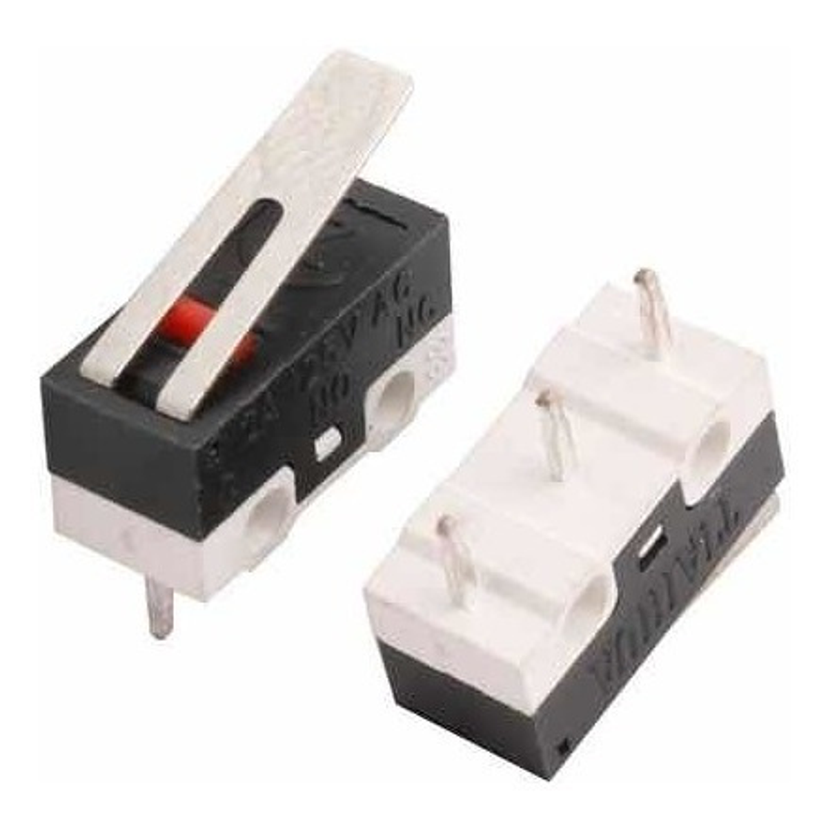 Micro Switch Deviatore Fine Corsa - 125Vac 5A, Con Terminali A Saldare, Subminiatura - Foto 10