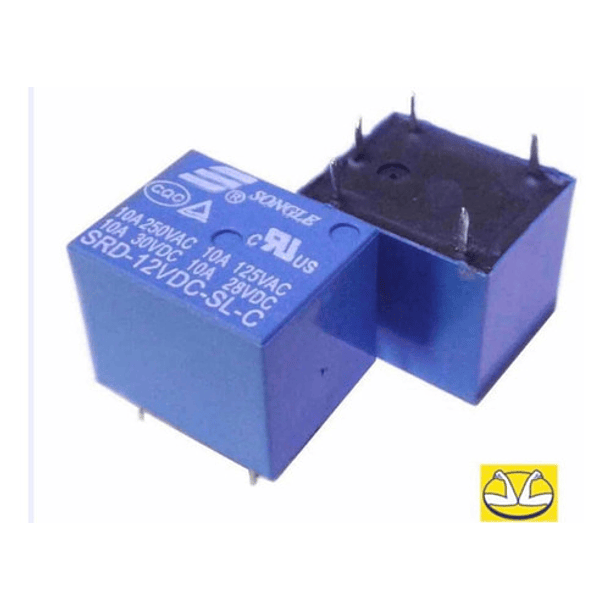 Relevo 12v 5 Pines 10A 