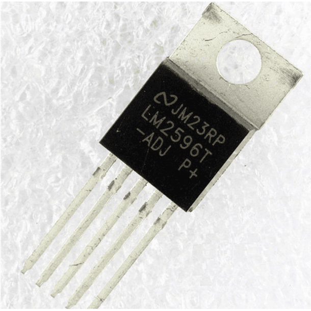 Regulador  Nsc To 220-5 Lm2596t Lm2596 3a Ajustable 5 Pines 