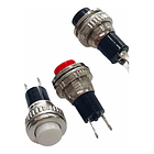 Pulsador 2 Pines 20.5mm X 12.5mm metalico 2